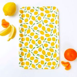 Lemon melamine tray from fabfitfun
